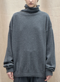 ［YOKO SAKAMOTO] HIGH NECK KNIT