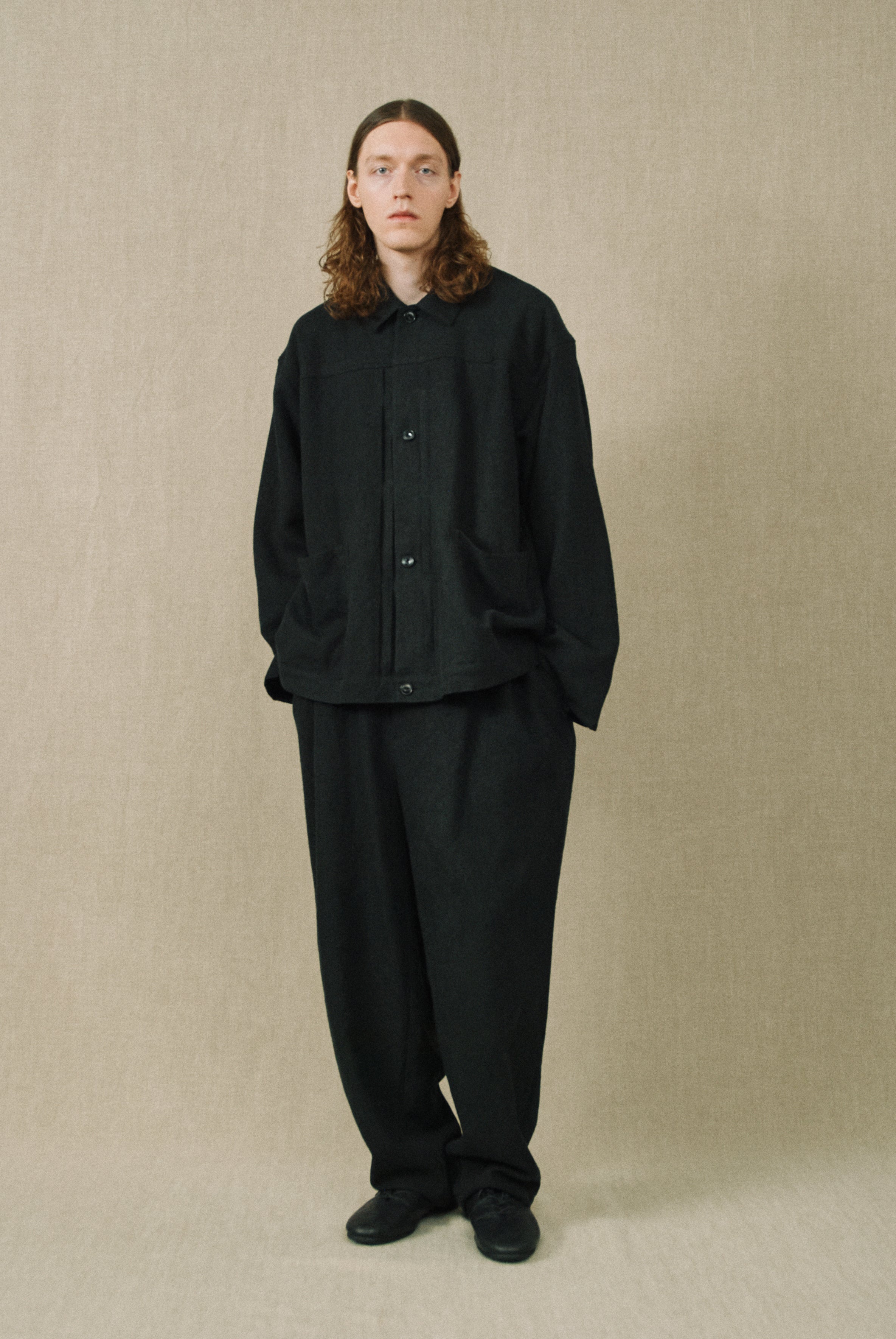 YOKO SAKAMOTO] PLEATS JACKET – In part
