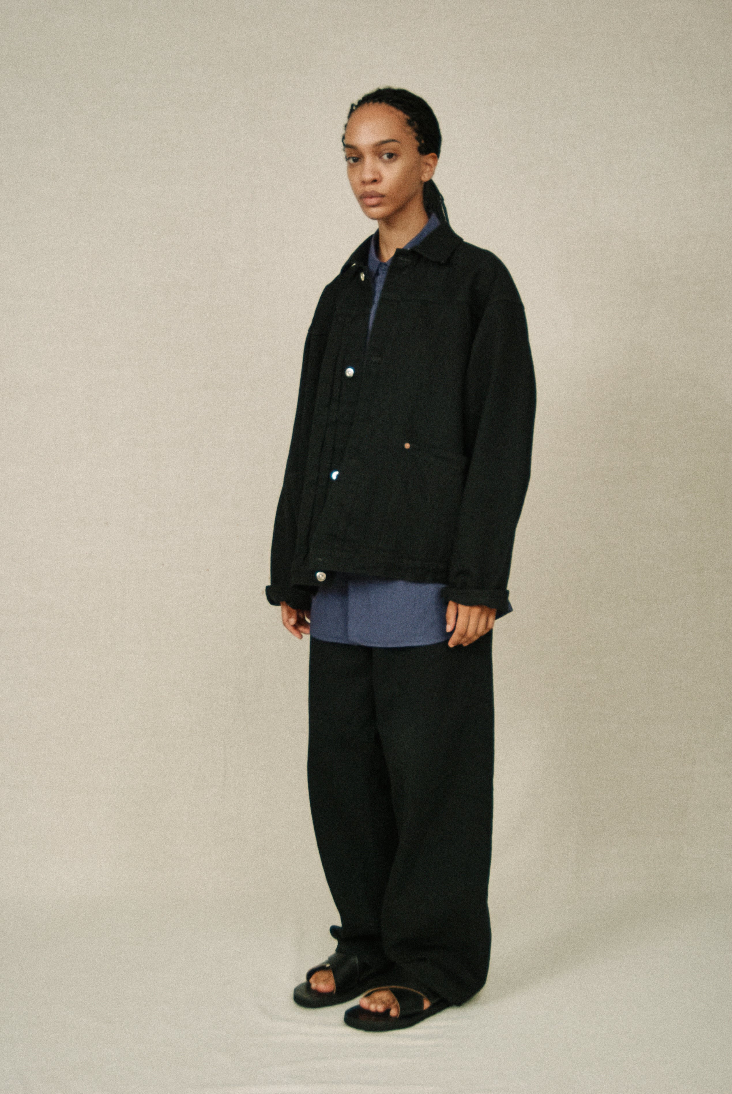 YOKO SAKAMOTO] PLEATS JACKET – In part