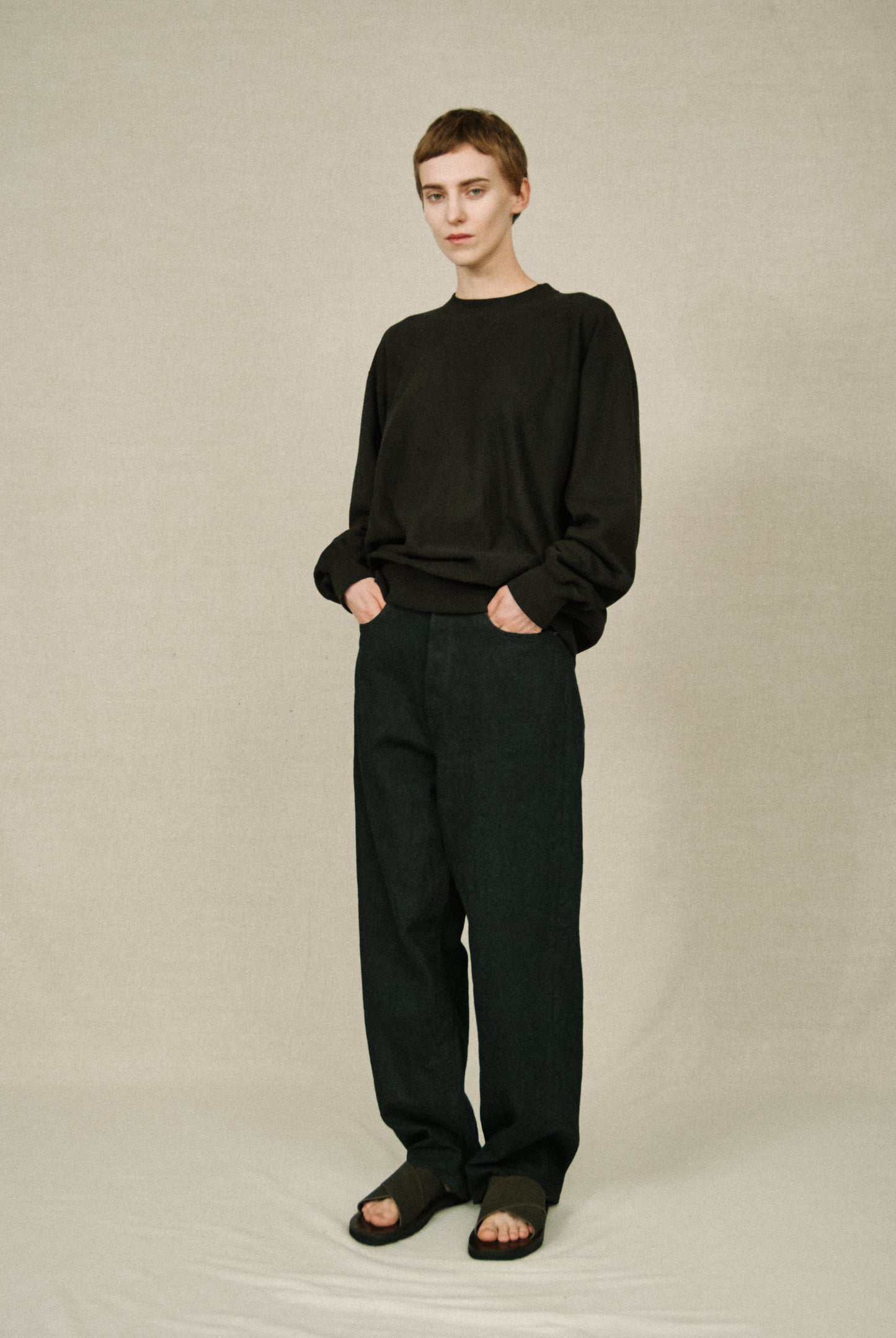 ［YOKO SAKAMOTO] 5POCKET STRAIGHT PANT