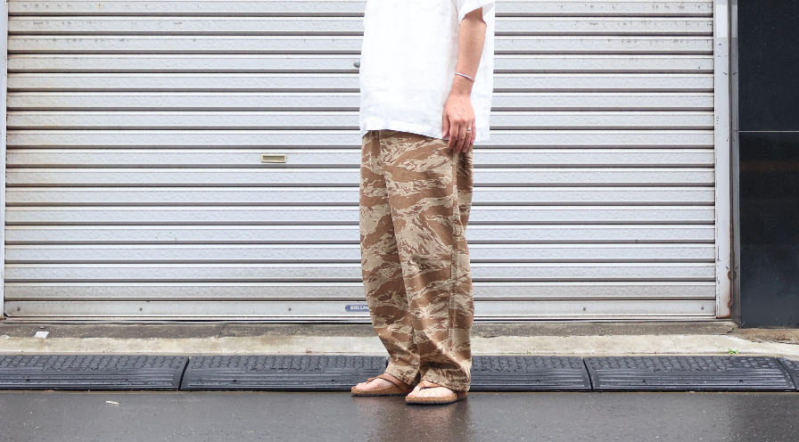 [ BLINK ]  EASY PANTS -CAMOUFLAGE-