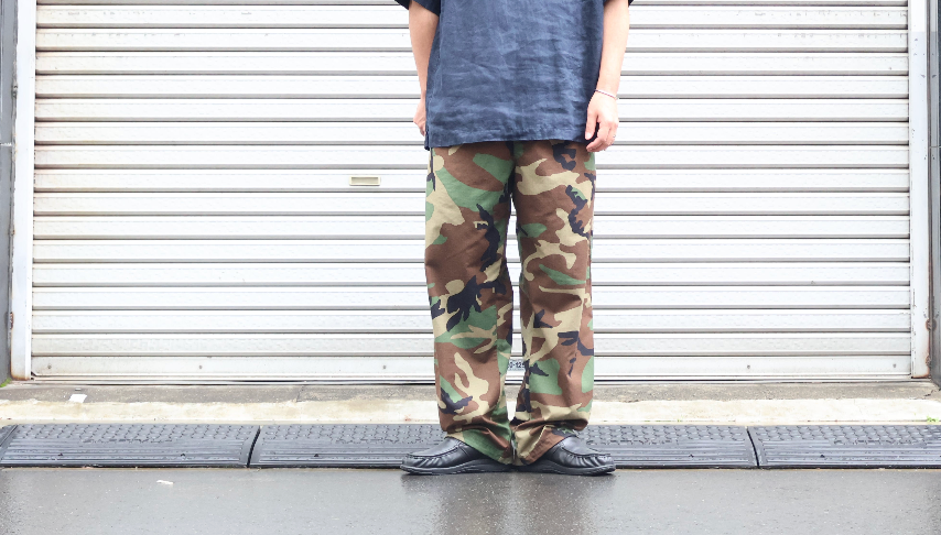 [ BLINK ]  EASY PANTS -CAMOUFLAGE-