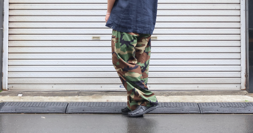 [ BLINK ]  EASY PANTS -CAMOUFLAGE-