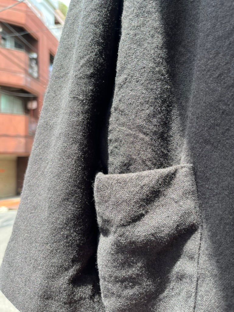 [CALE] WOOL/LINEN 3B JACKET