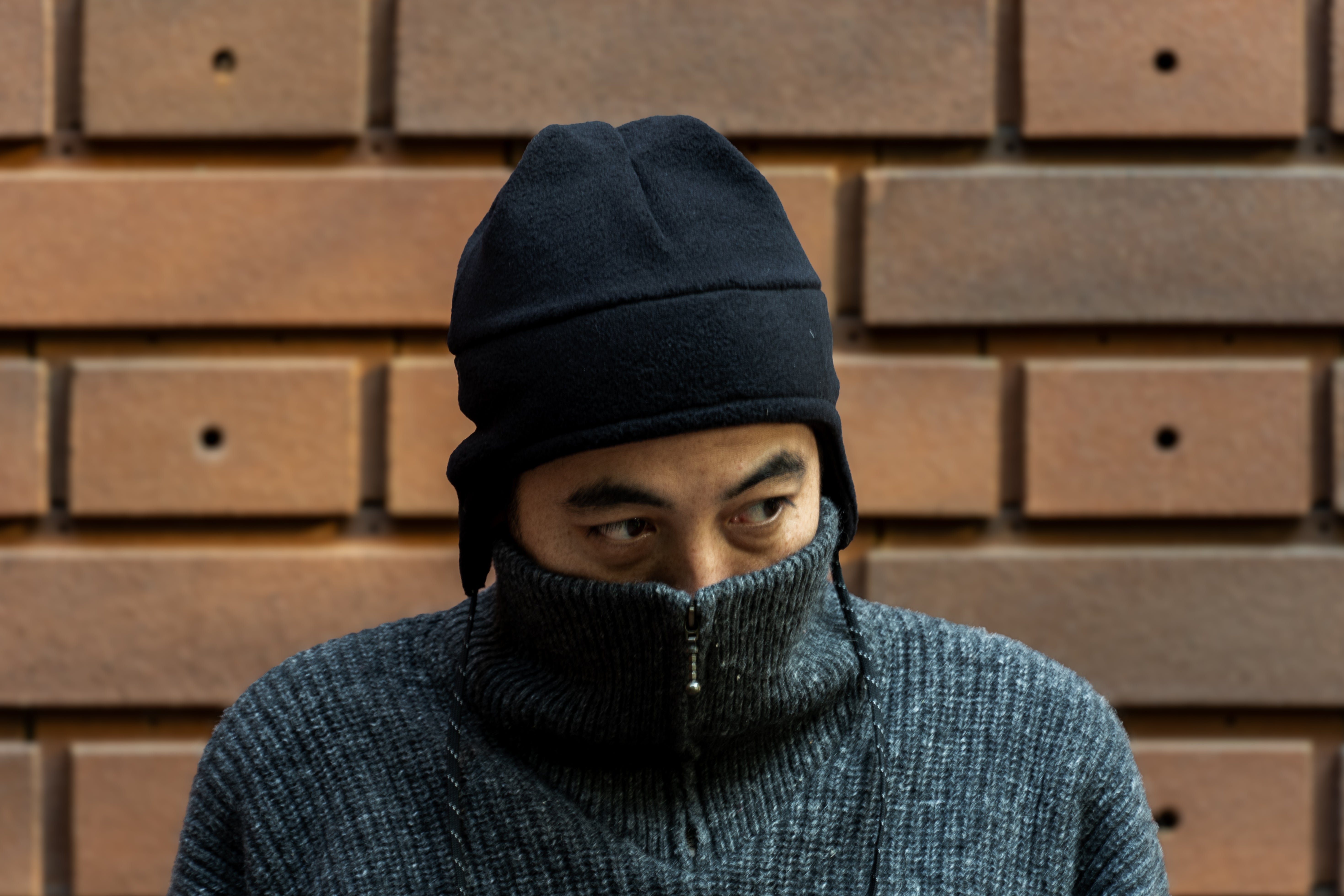 [ BLINK ] POLARTEC EAR-FLAP BEANIE MADE IN USA