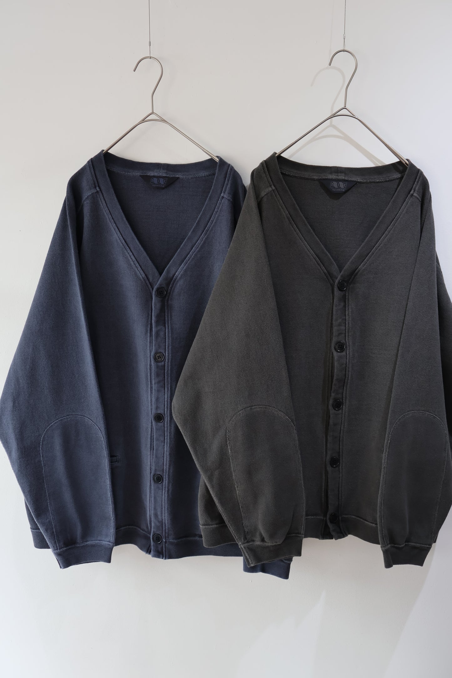 [ BLINK ] PIGMENT-DYE JERSEY CARDIGAN