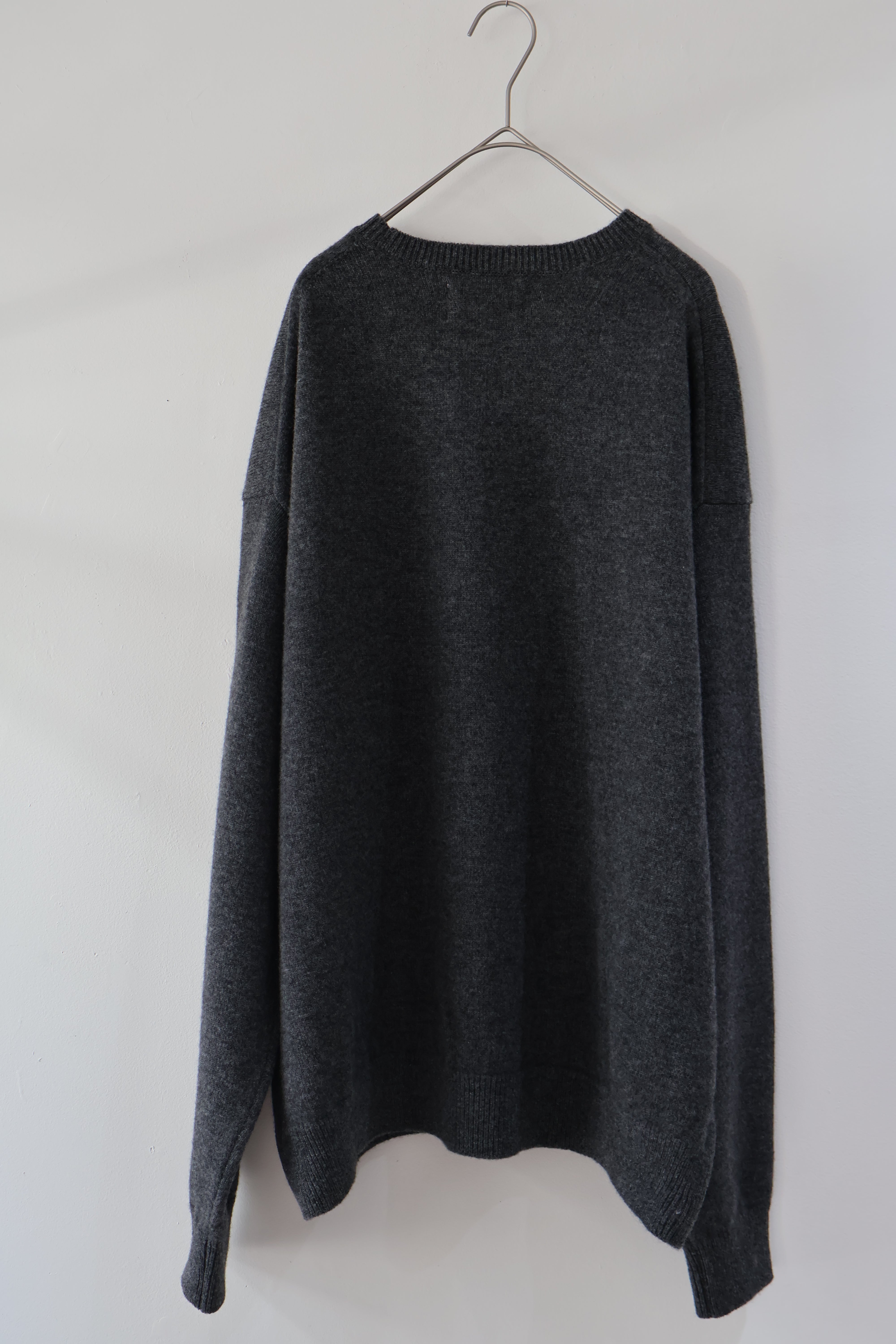YOKO SAKAMOTO] CREW NECK KNIT – In part