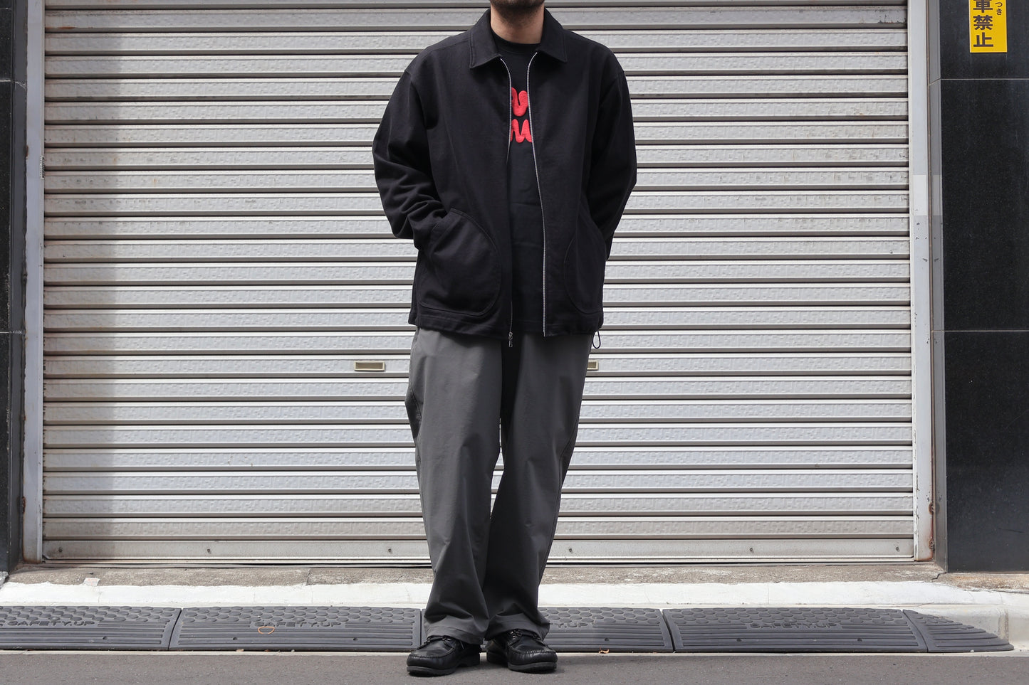 [ BLINK ] W-WEAVE NYLON EASY TROUSERS
