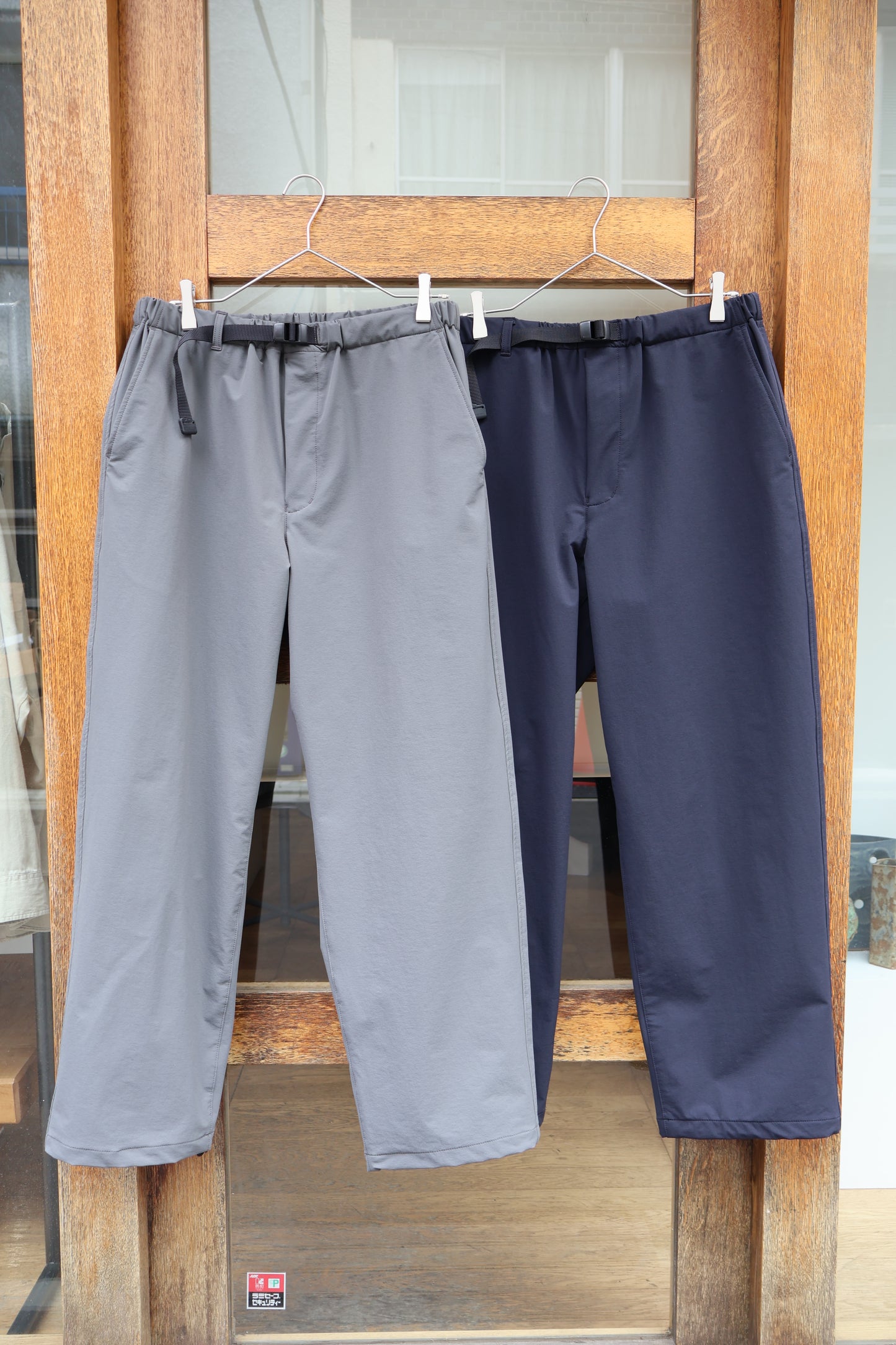 [ BLINK ] W-WEAVE NYLON EASY TROUSERS