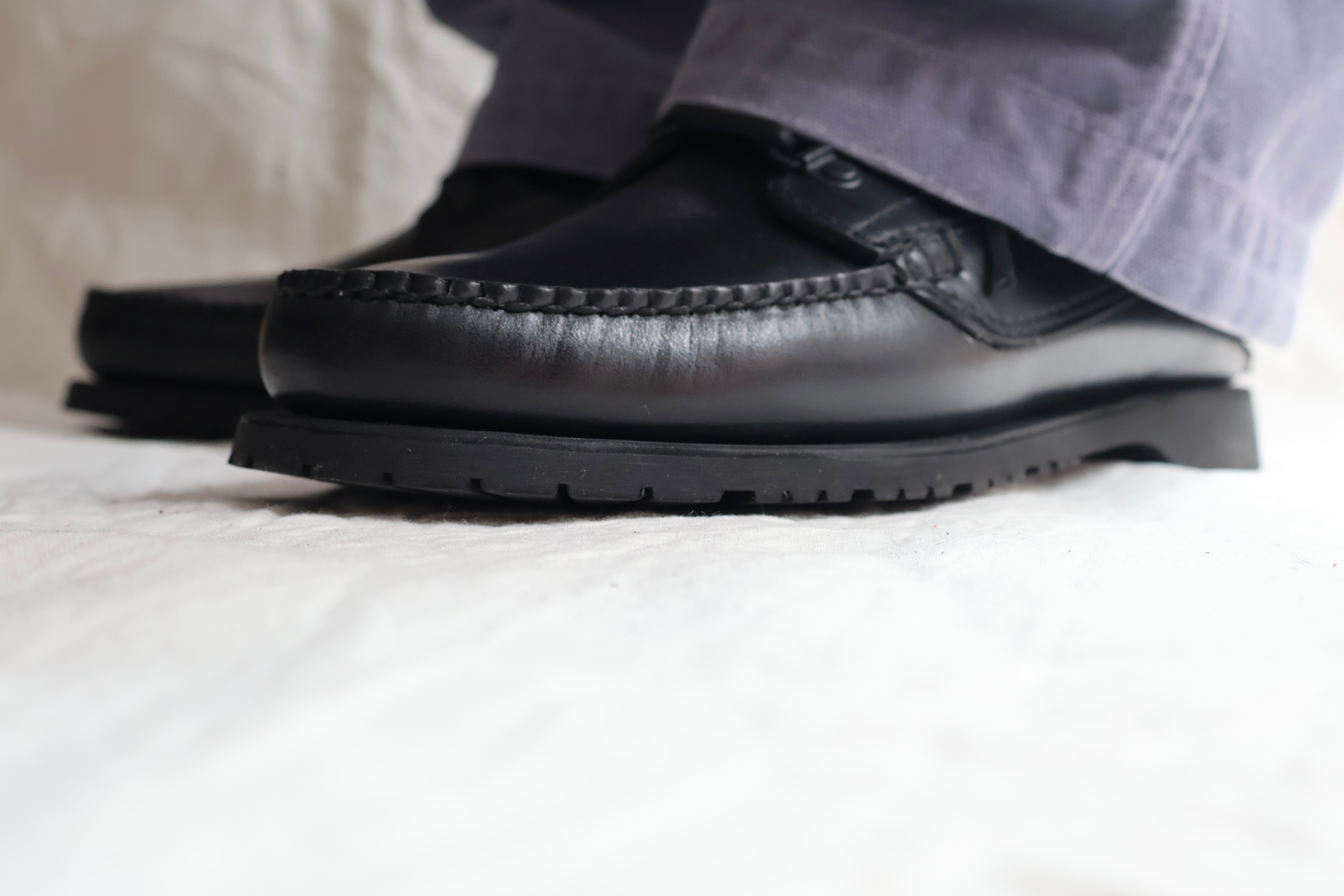 BLINK ×QUODDY ] D-RING MOCCASIN – In part