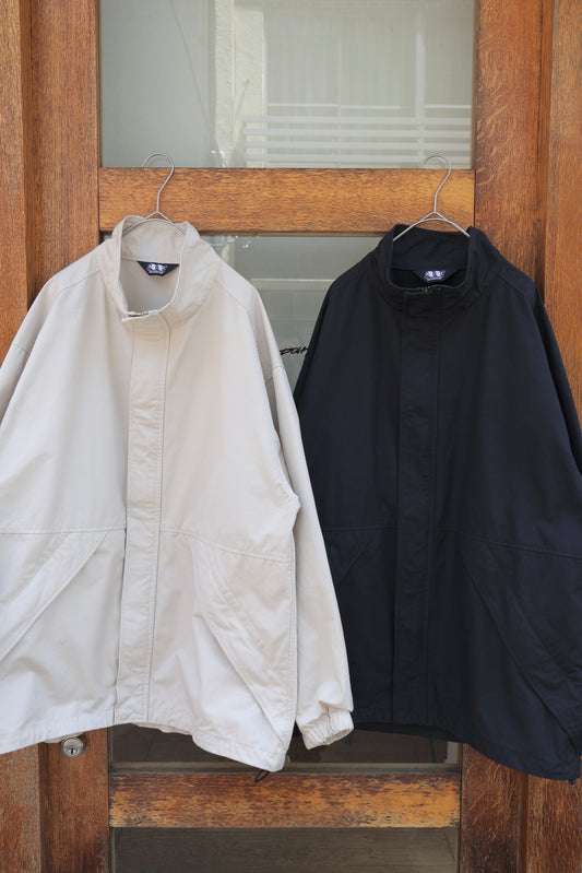 [ BLINK ] COTTON-SHELL ZIPUP BLOUSON