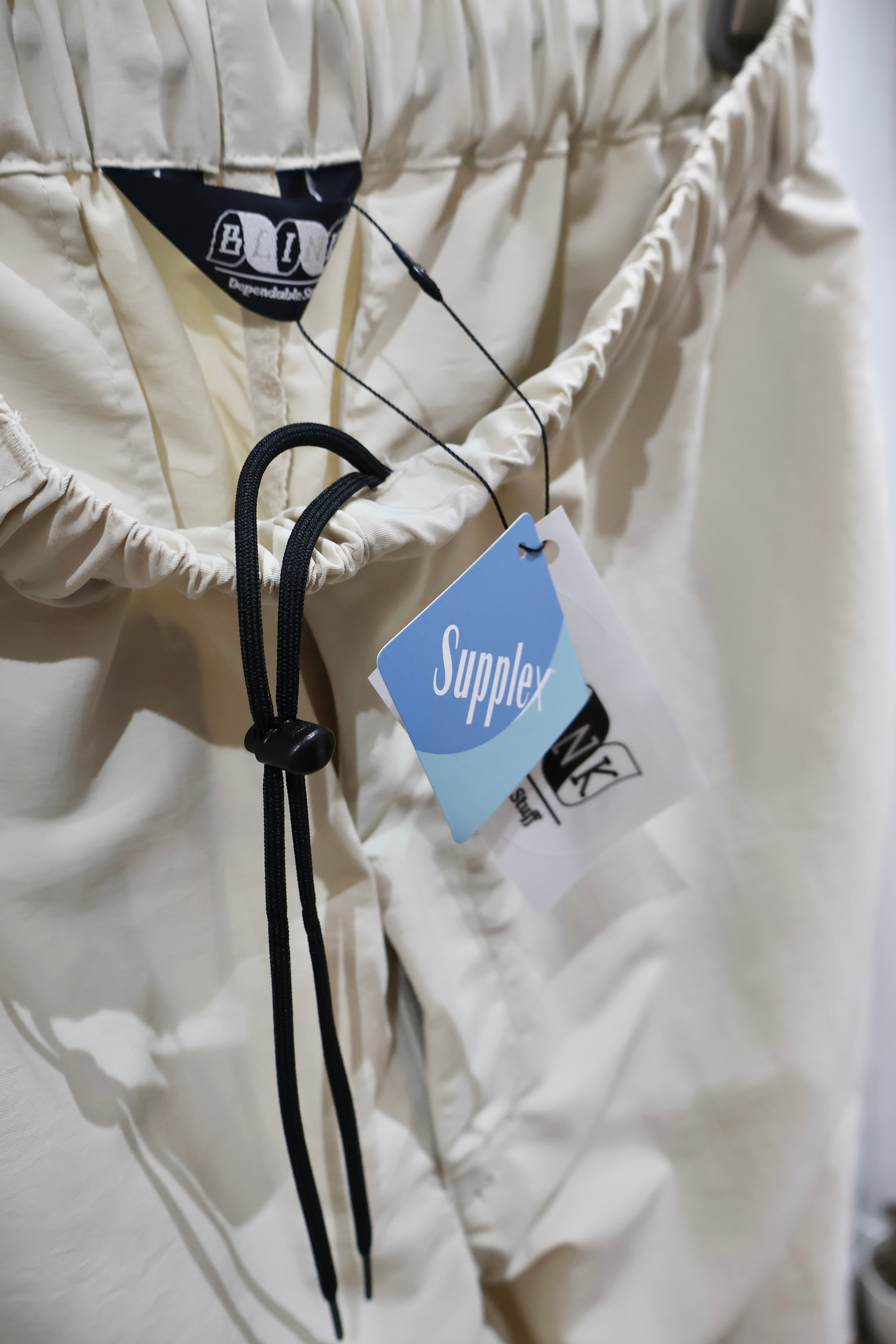 BLINK ナイロンパンツ SUPPLEXNYLON EASY TROUSERS BLINK ] SUPPLEX NYLON QUILTING EASY TROUSERS – In part