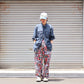 [ BLINK ] MADRAS PATCHWORK EASY TROUSERS