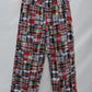 [ BLINK ] MADRAS PATCHWORK EASY TROUSERS