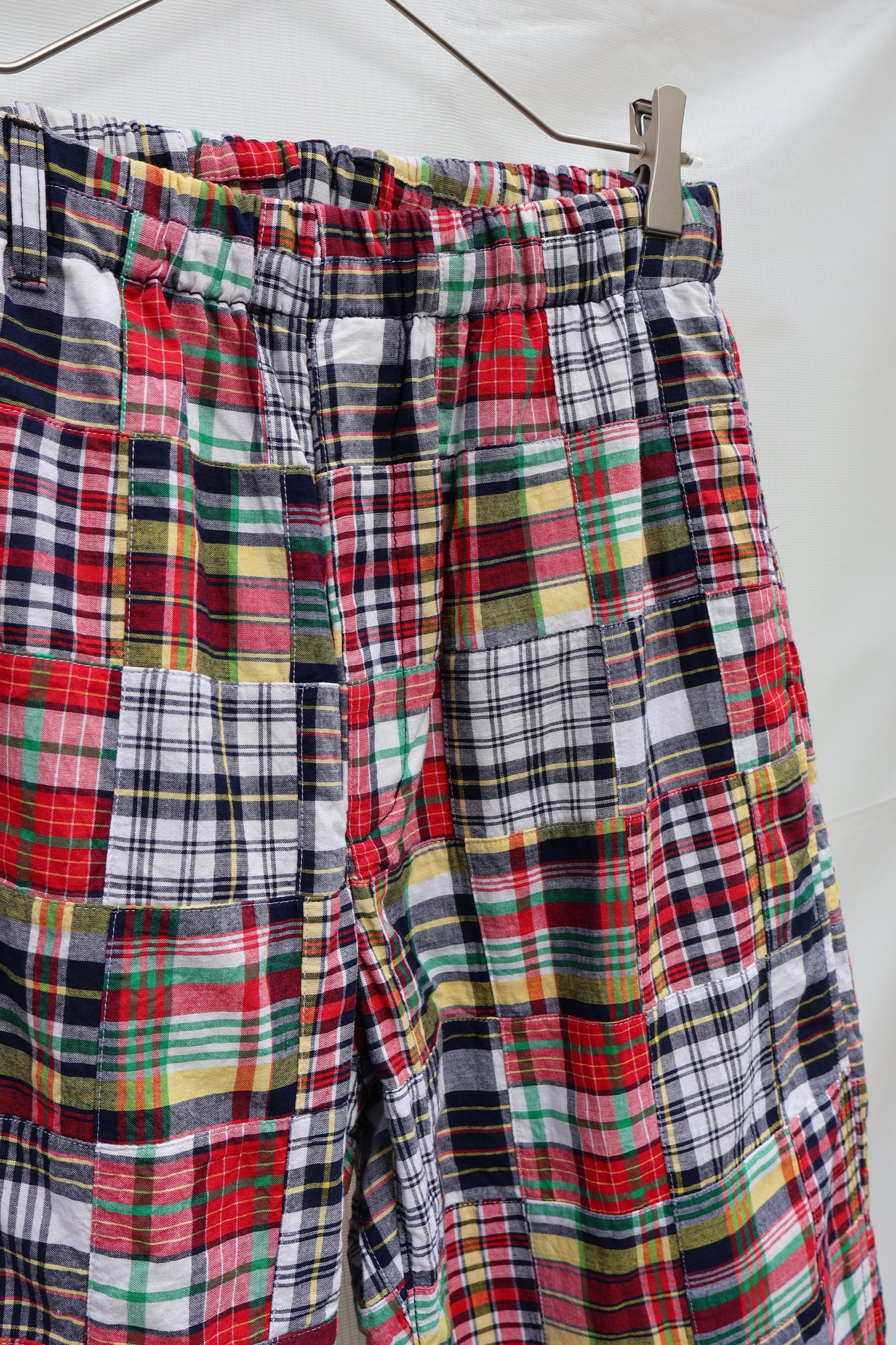 [ BLINK ] MADRAS PATCHWORK EASY TROUSERS