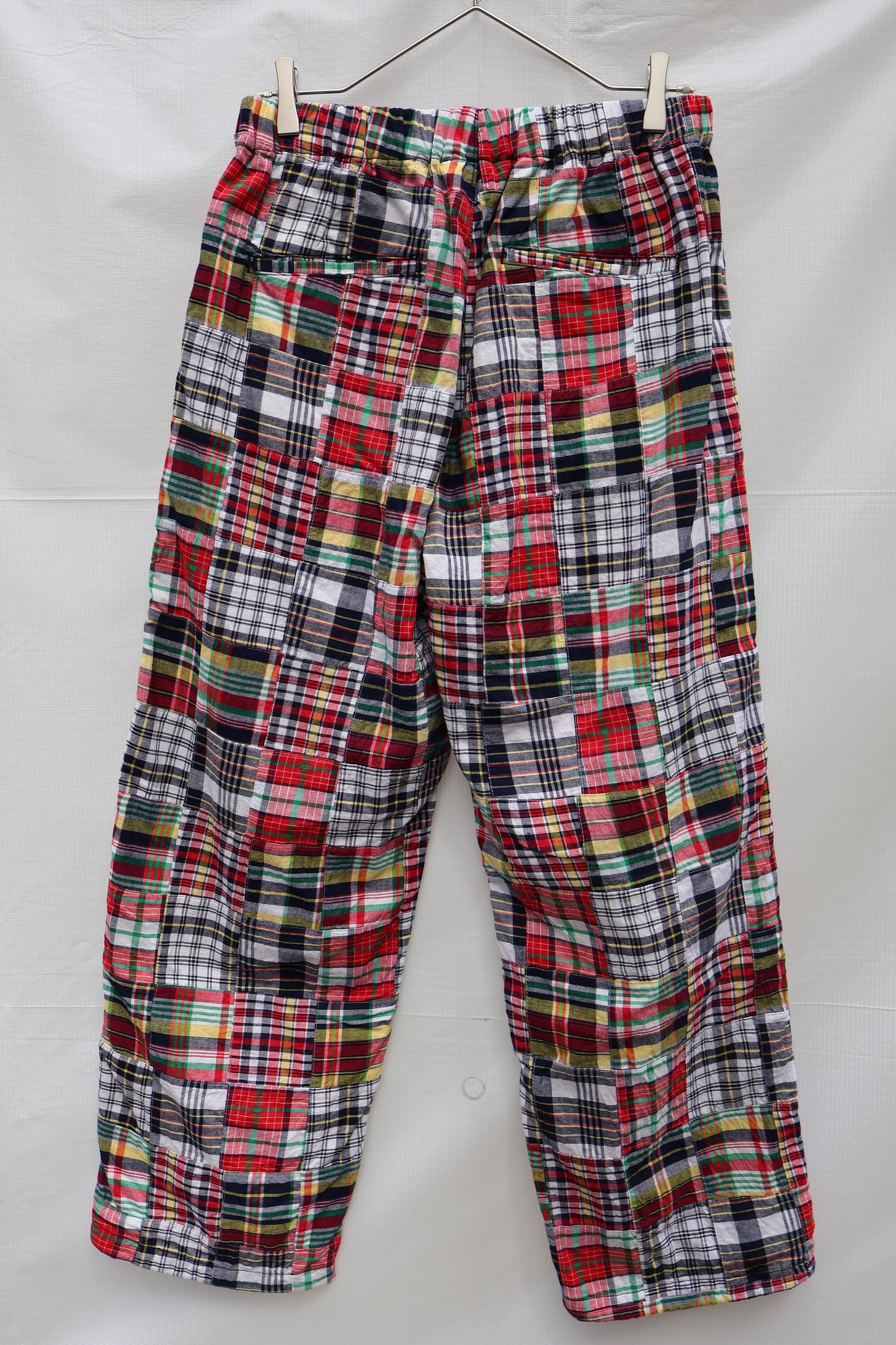 [ BLINK ] MADRAS PATCHWORK EASY TROUSERS