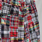 [ BLINK ] MADRAS PATCHWORK EASY TROUSERS