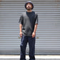 [ BLINK ] MERINO-WAFFLE BINDING S/S TEE