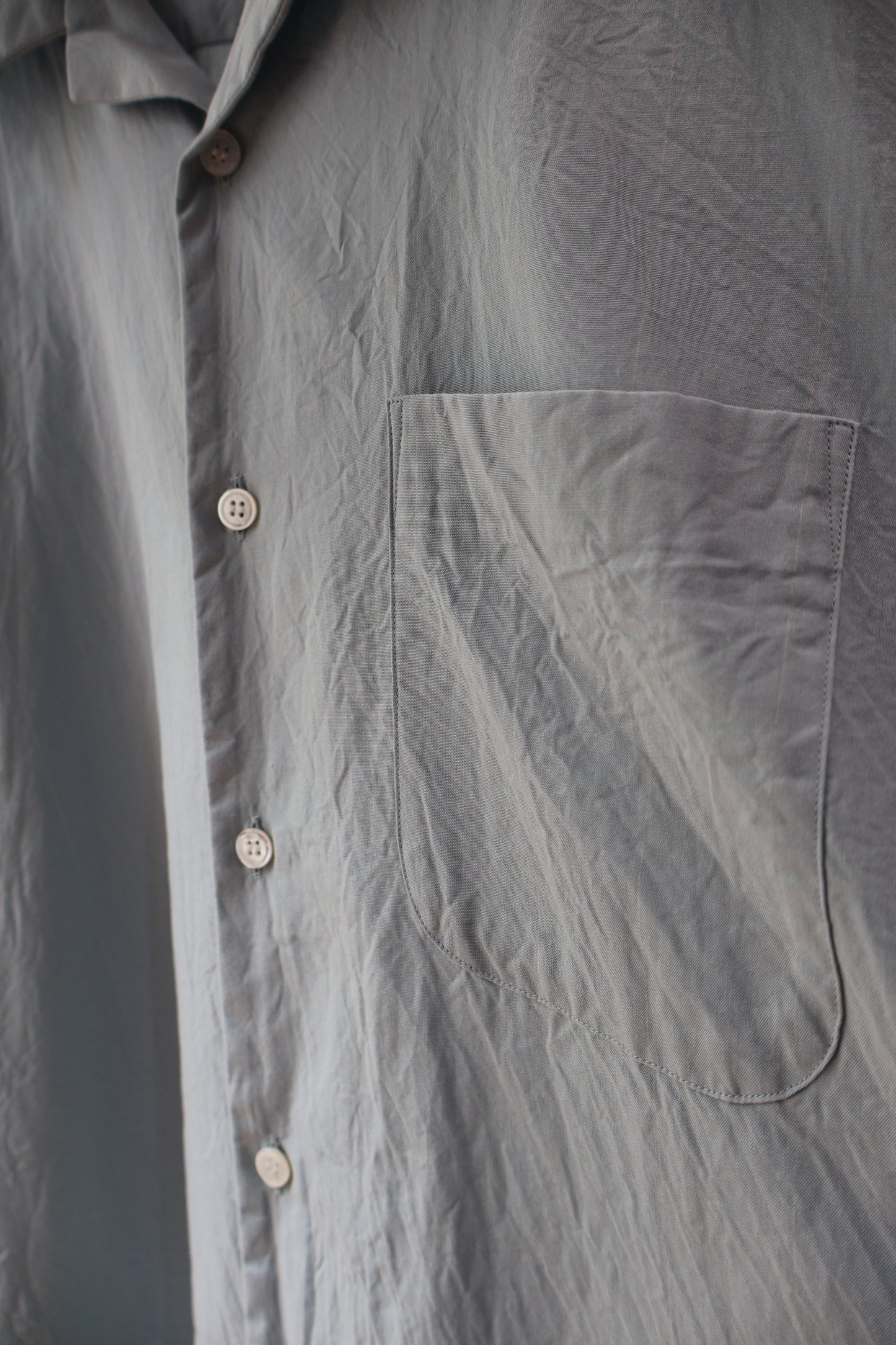［YOKO SAKAMOTO] OPEN COLLAR SHIRTS