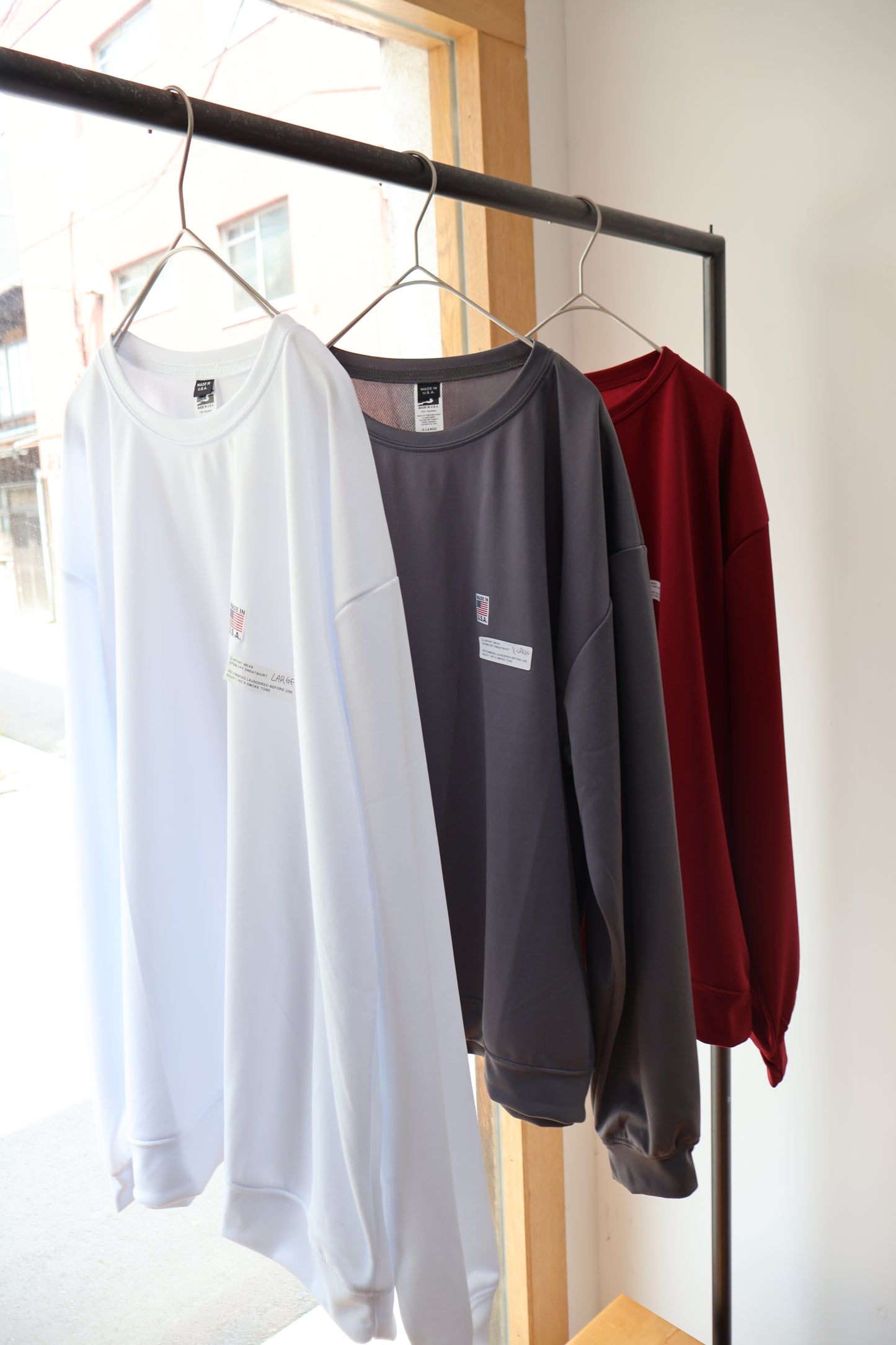 [SMOKE T ONE] HIGH MOCK DRY SWEATSHIRTS
