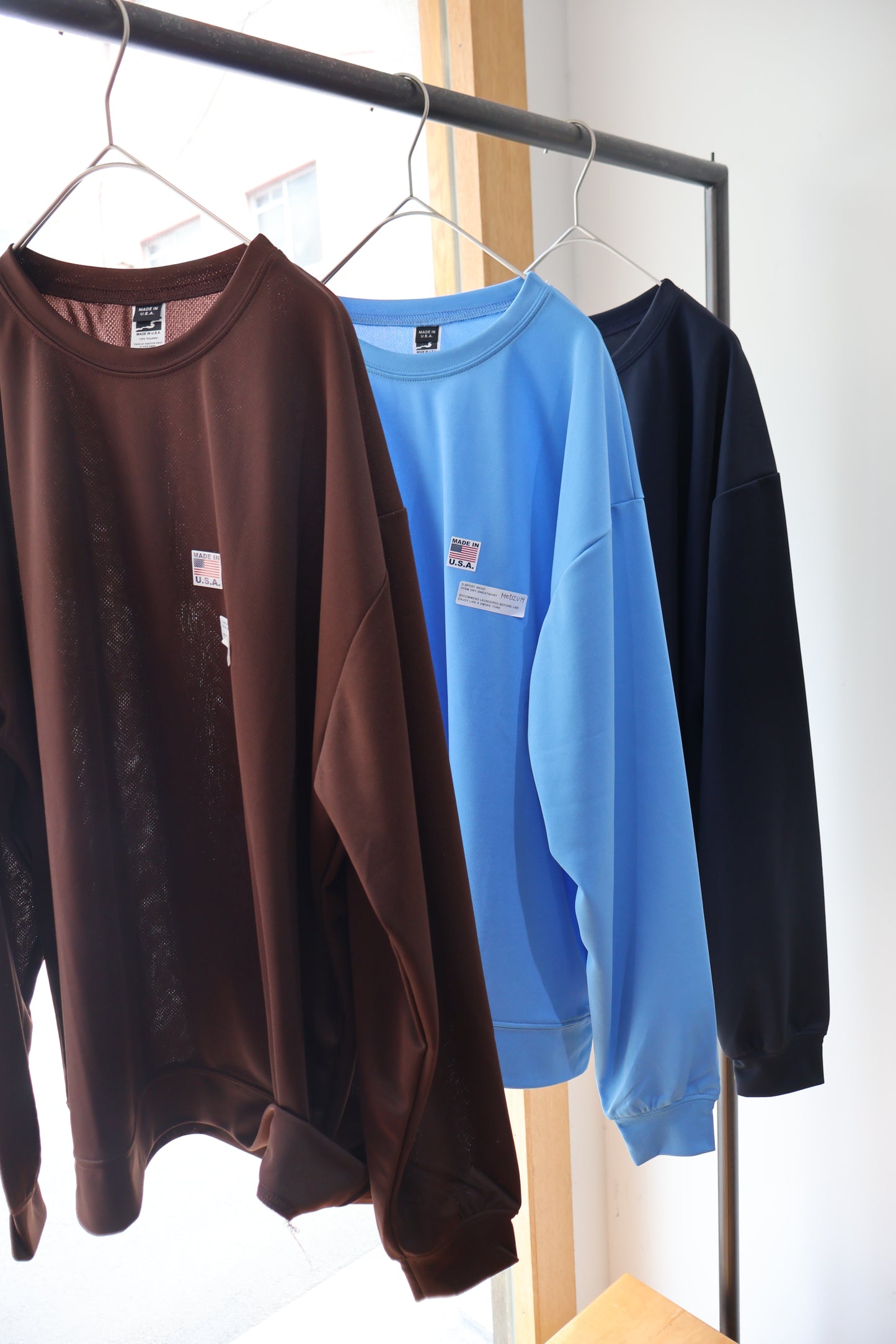 [SMOKE T ONE] HIGH MOCK DRY SWEATSHIRTS