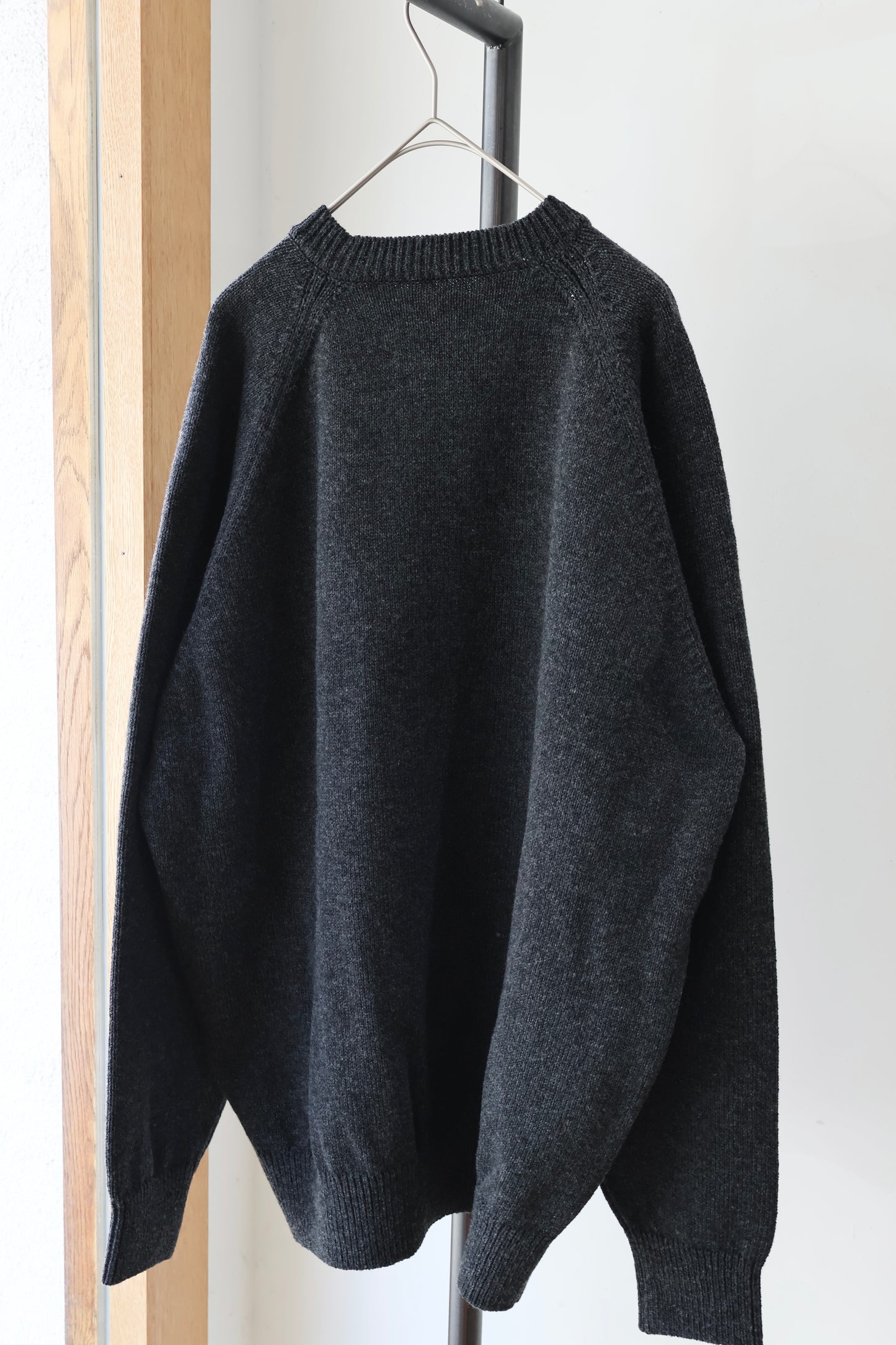 ［YOKO SAKAMOTO] RAGLAN CREW NECK KNIT