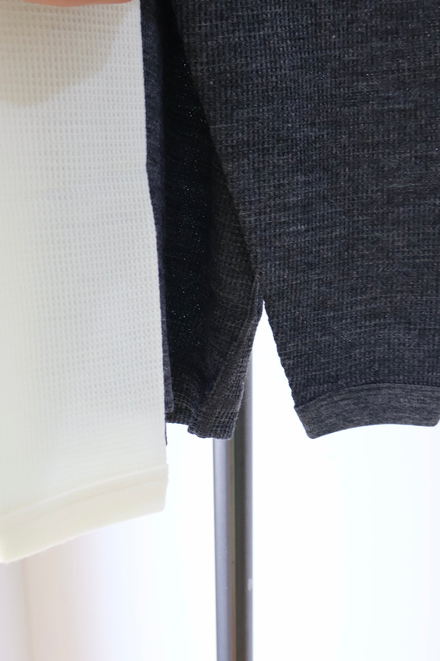 [ BLINK ] MERINO-WAFFLE BINDING L/S TEE