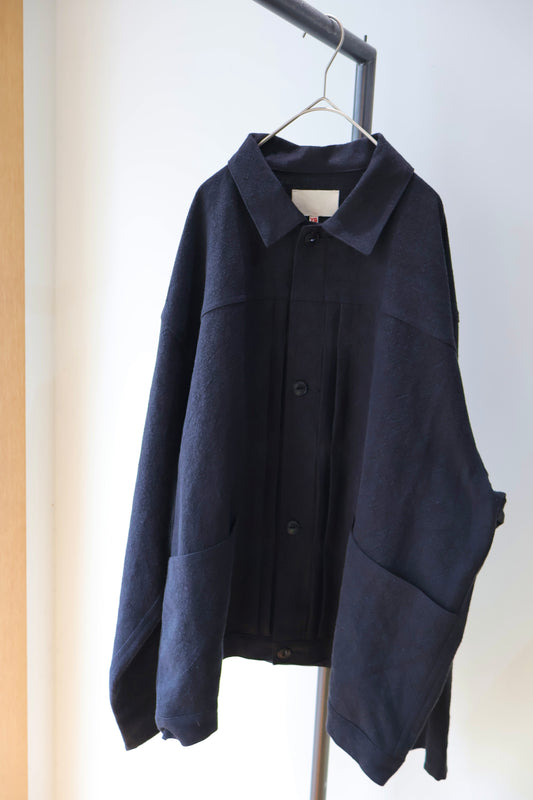 ［YOKO SAKAMOTO] PLEATS JACKET