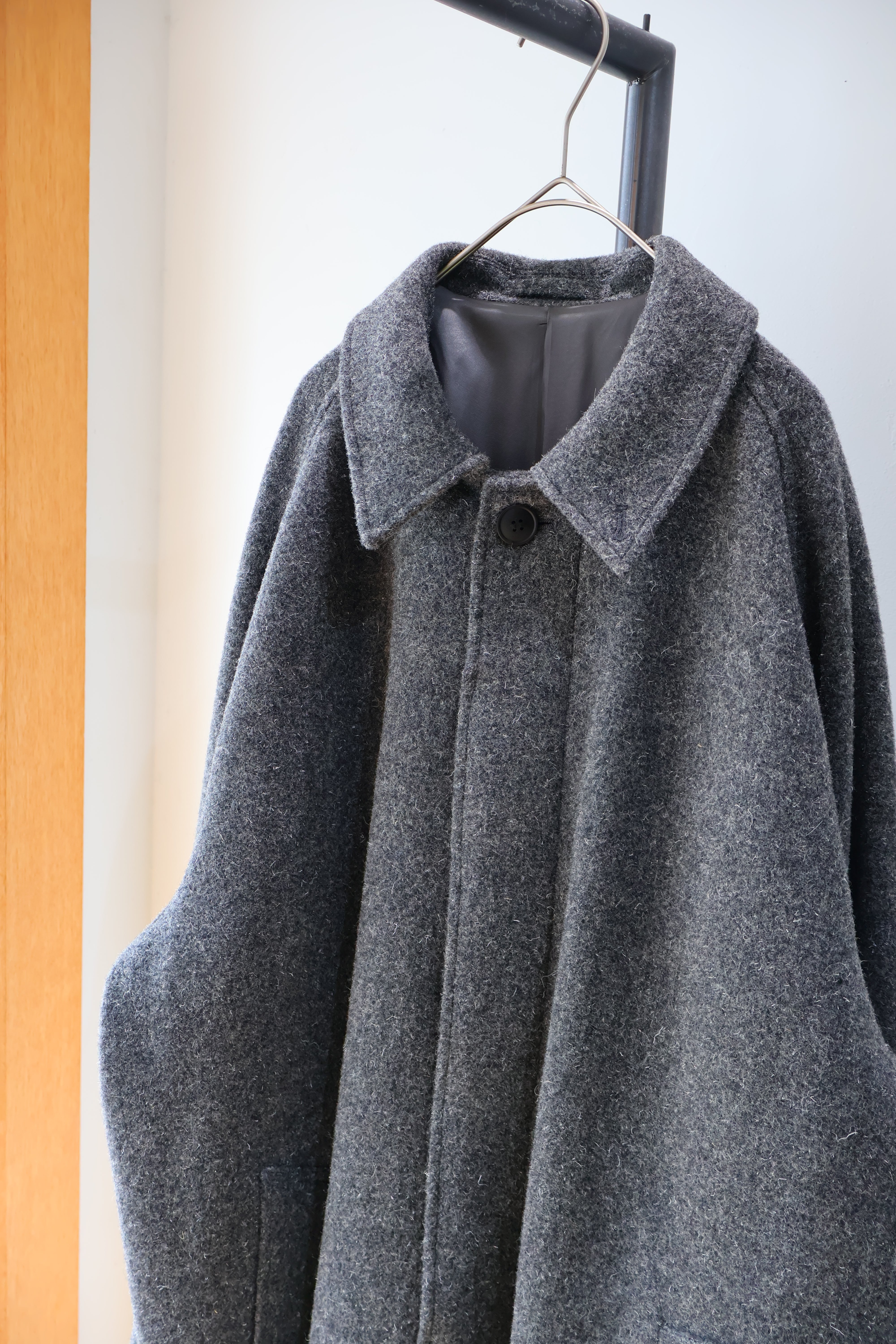 ジャケット・アウター YOKO SAKAMOTO BAL COLLAR COAT 25AW YOKO SAKAMOTO Bal Collar Coat YS-25AW-03 BLACK – VISION OF FASHION