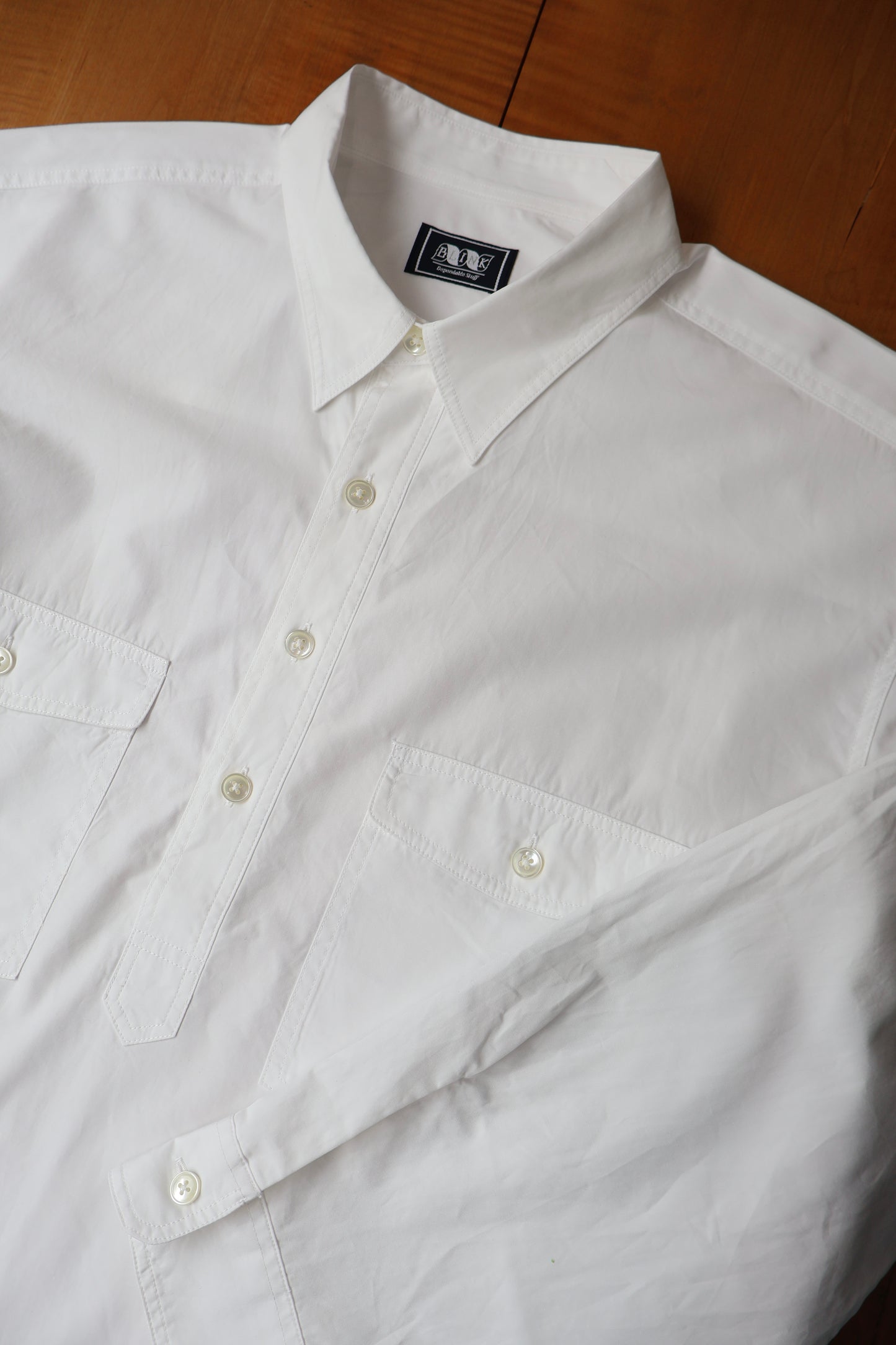 [ BLINK ] PULLOVER SHIRTS -POPLIN-