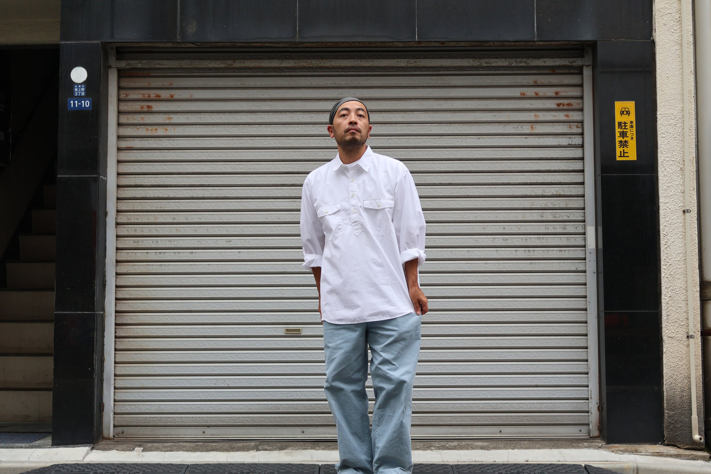 [ BLINK ] PULLOVER SHIRTS -POPLIN-