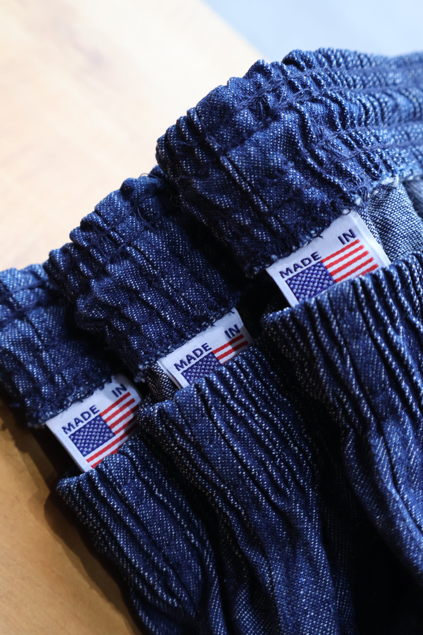 [THE DAILY SPORT by SMOKE T ONE]  DAILY DIGGING -DENIM PANTS-