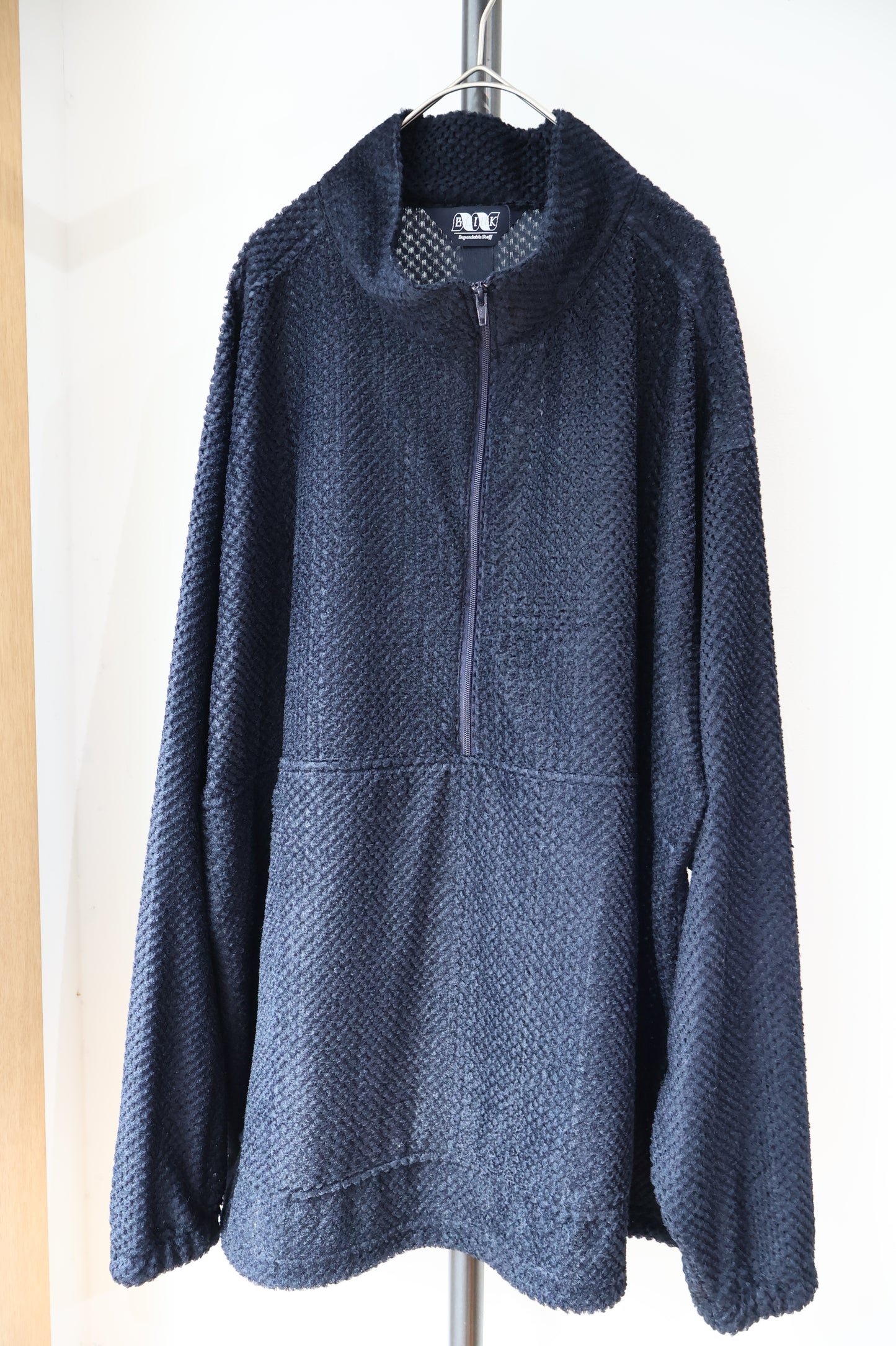 [ BLINK ] HALF ZIP SMOCK -OCTA DOUBLE-RASCHEL-