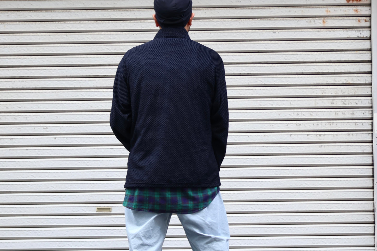 [ BLINK ] HALF ZIP SMOCK -OCTA DOUBLE-RASCHEL-