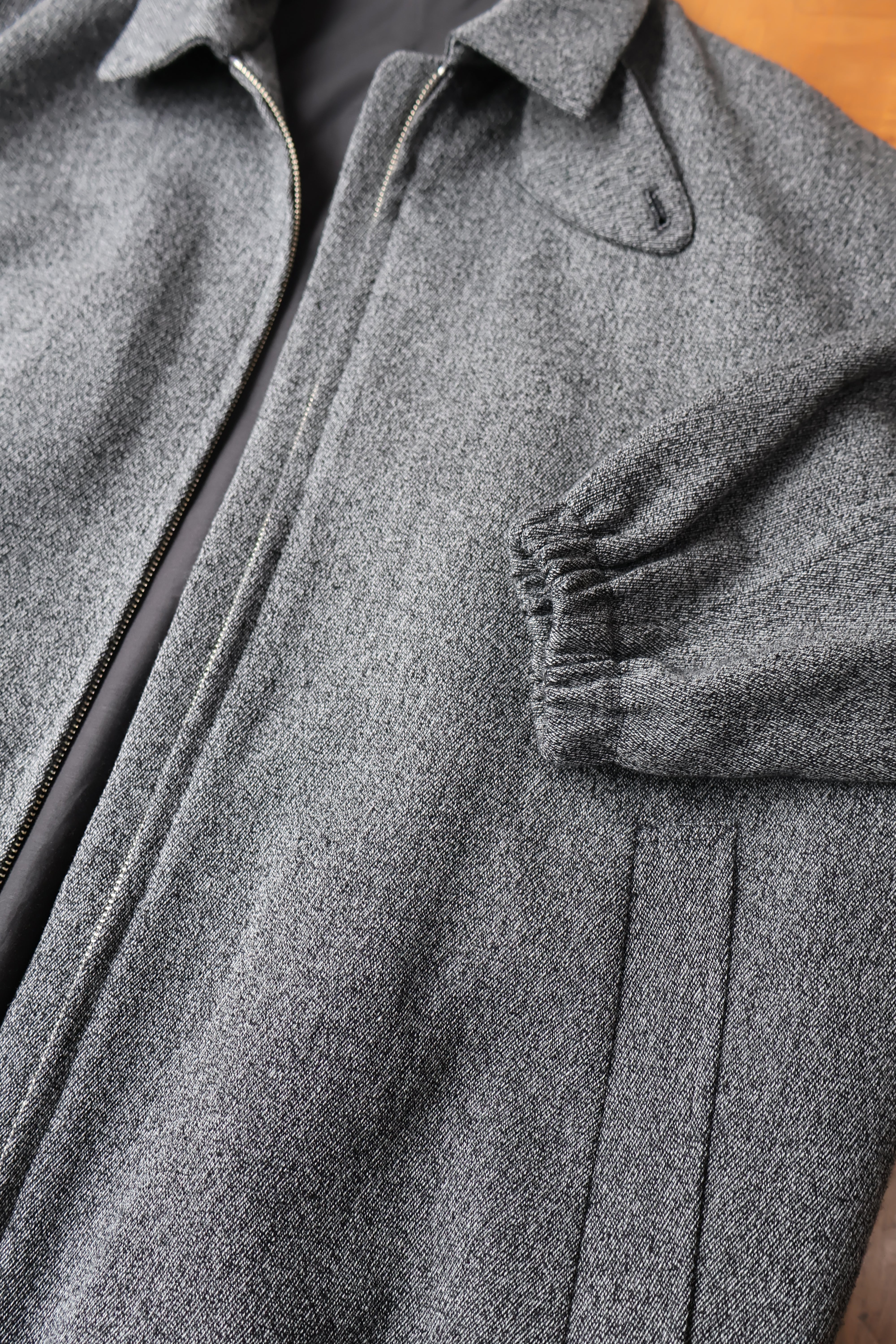 YOKO SAKAMOTO] OVERSIZED ZIP BLOUSON – In part