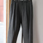 ［YOKO SAKAMOTO] DOUBLE PLEATED TROUSERS