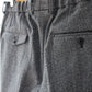 ［YOKO SAKAMOTO] DOUBLE PLEATED TROUSERS