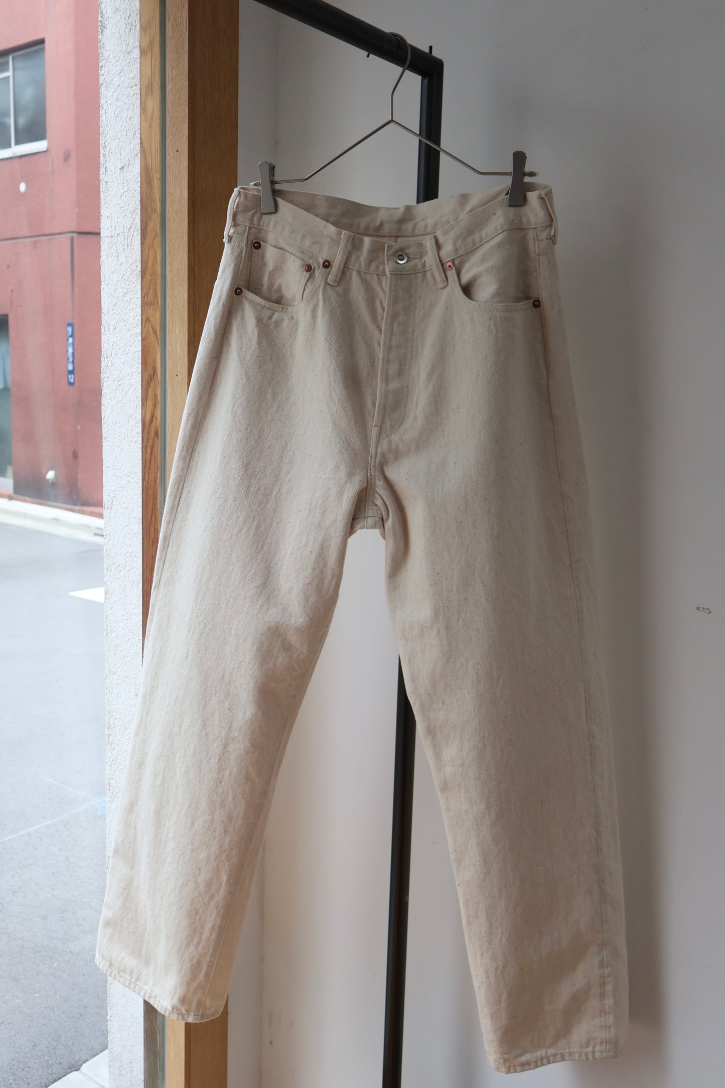 ［YOKO SAKAMOTO] 5POCKET STRAIGHT PANTS