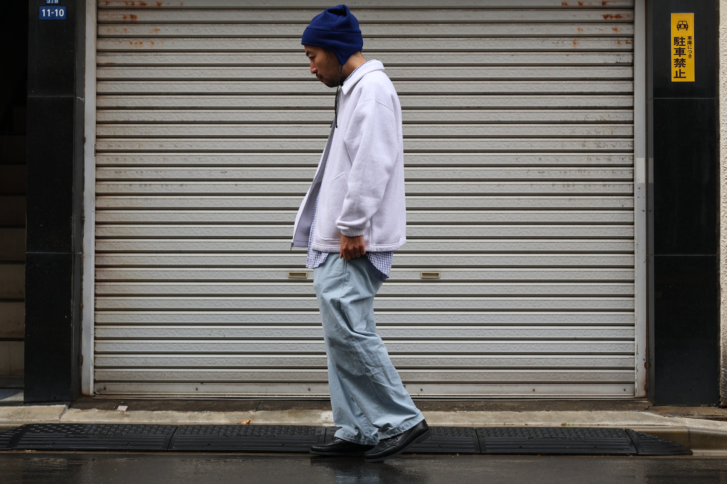 [ BLINK ] SWEAT ZIP-UP BLOUSON