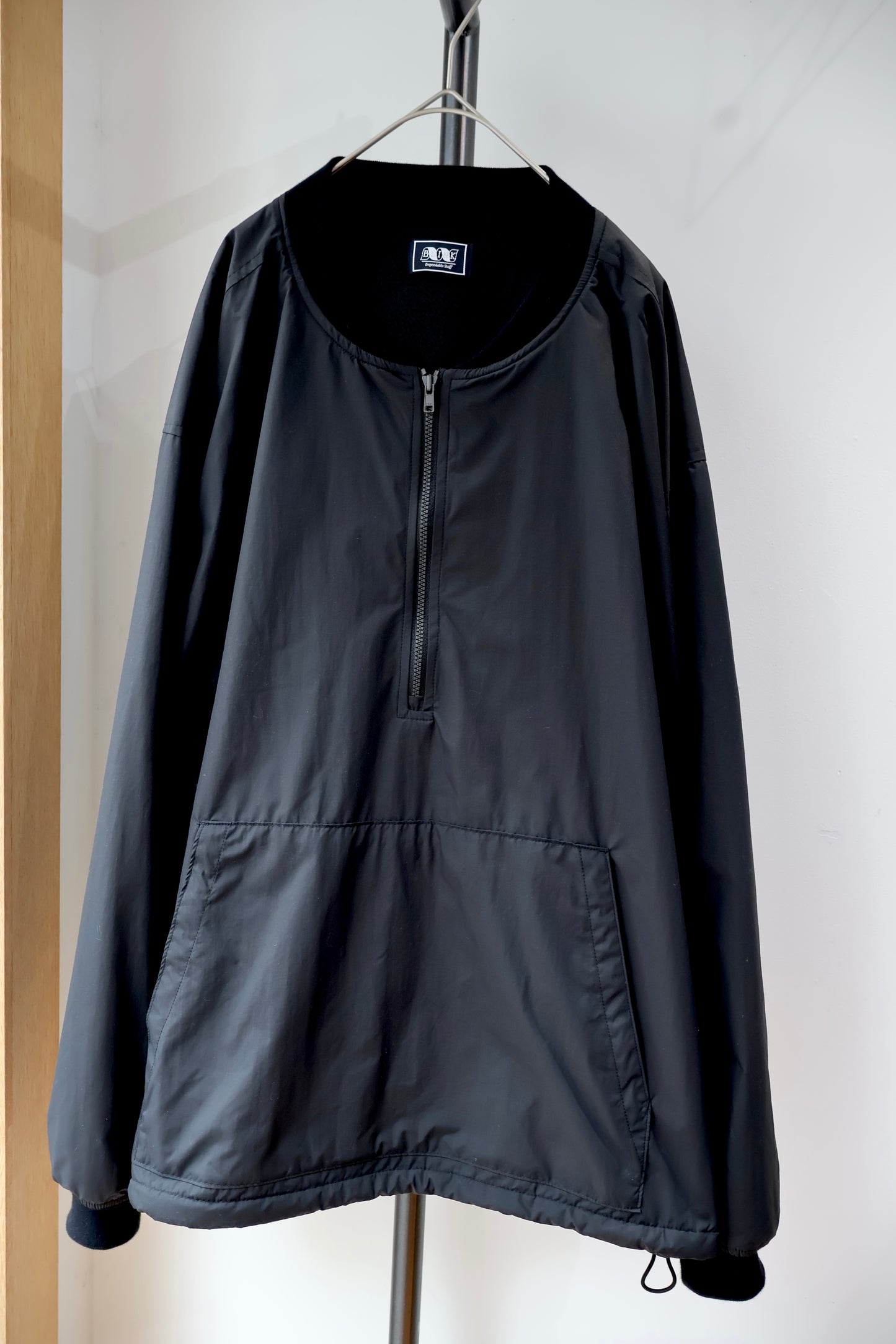 [ BLINK ] LINED HALF-ZIP SMOCK
