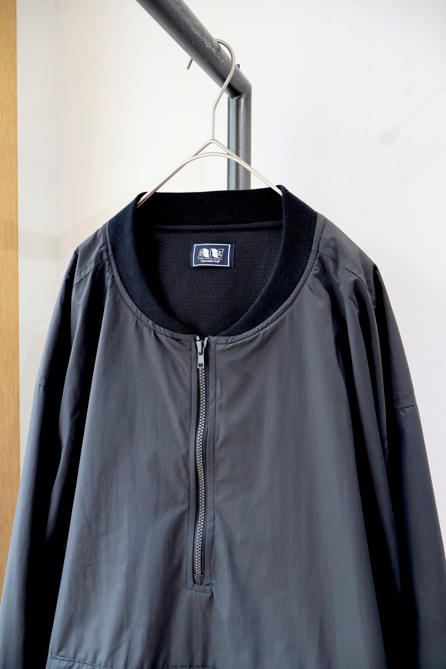 [ BLINK ] LINED HALF-ZIP SMOCK