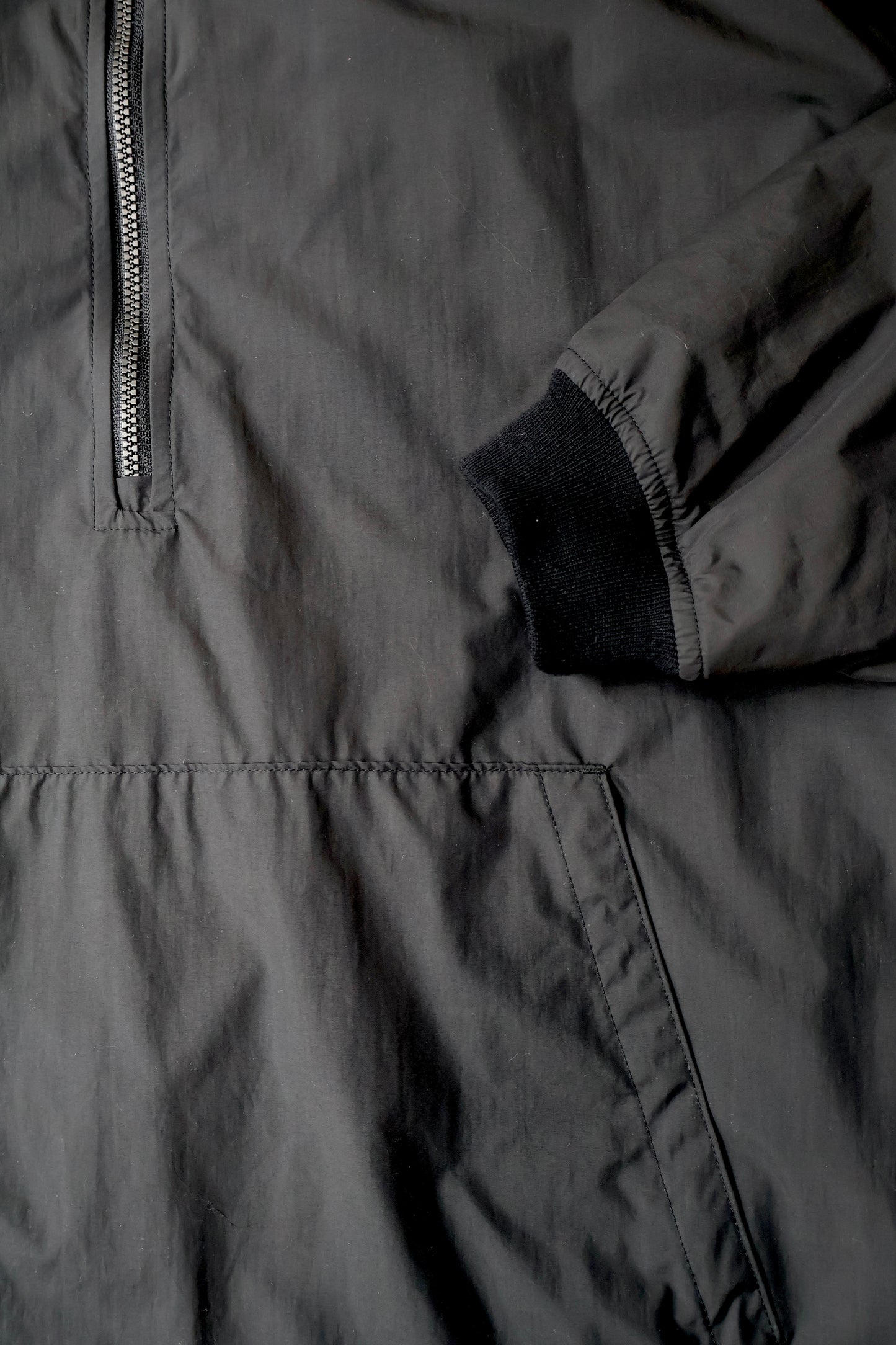 [ BLINK ] LINED HALF-ZIP SMOCK