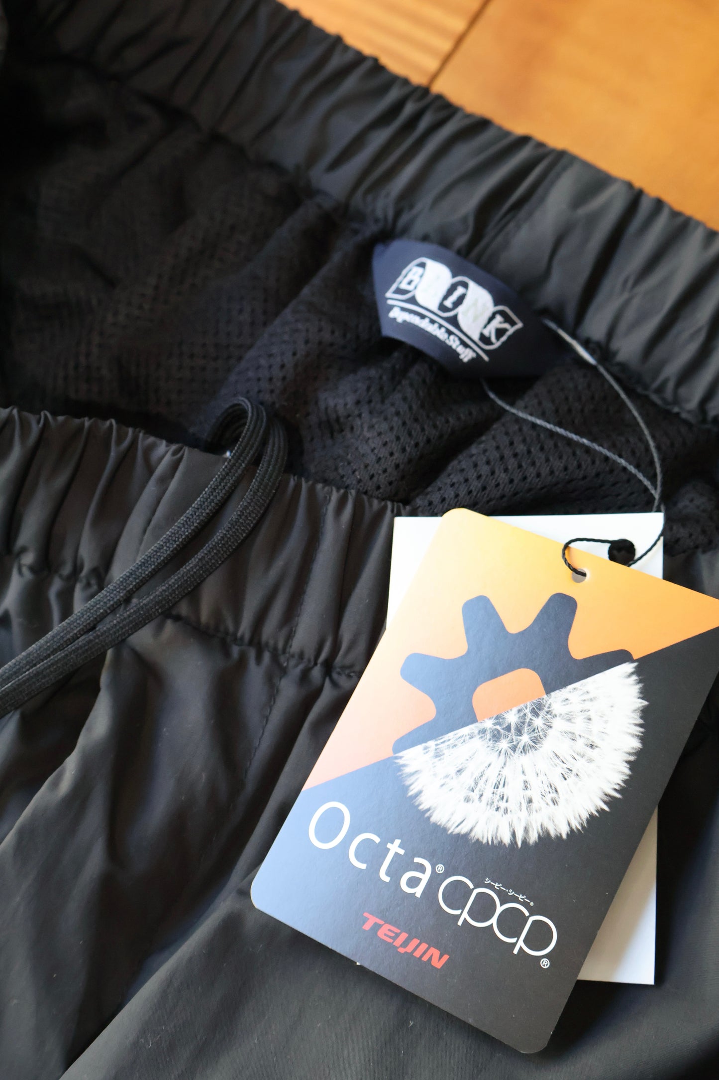 [ BLINK ] LINED NYLON TROUSERS