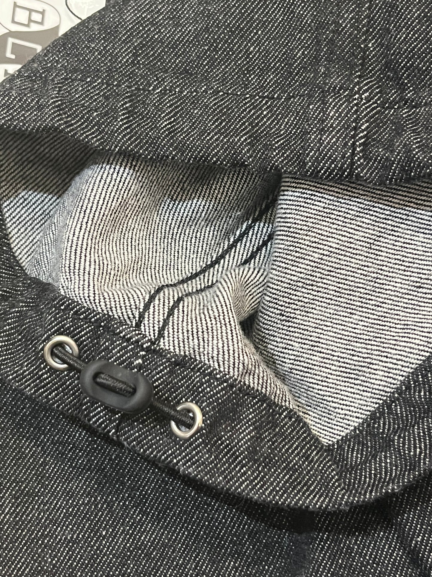 [ BLINK ] W-NEEDLE EASY CHINOS -12oz DENIM-