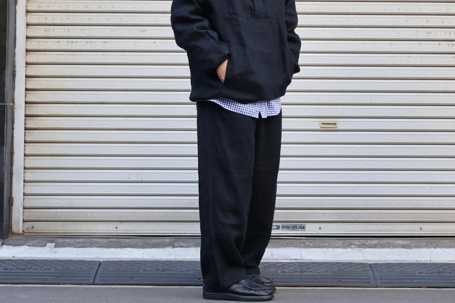 [ BLINK ] HEMP EASY TROUSERS