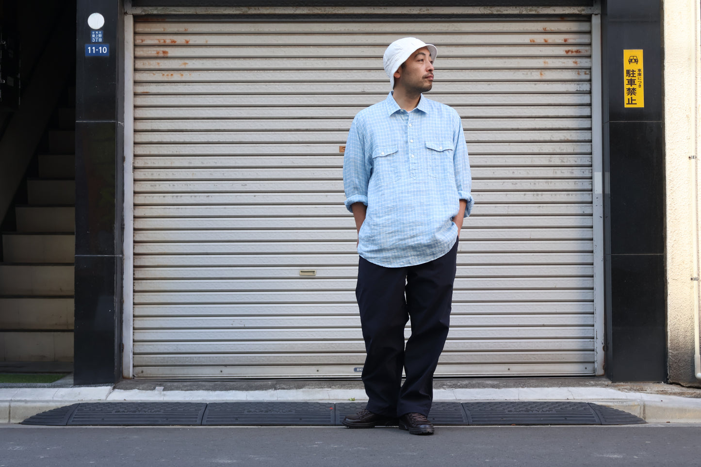 [ BLINK ] PULLOVER SHIRTS -LINEN-