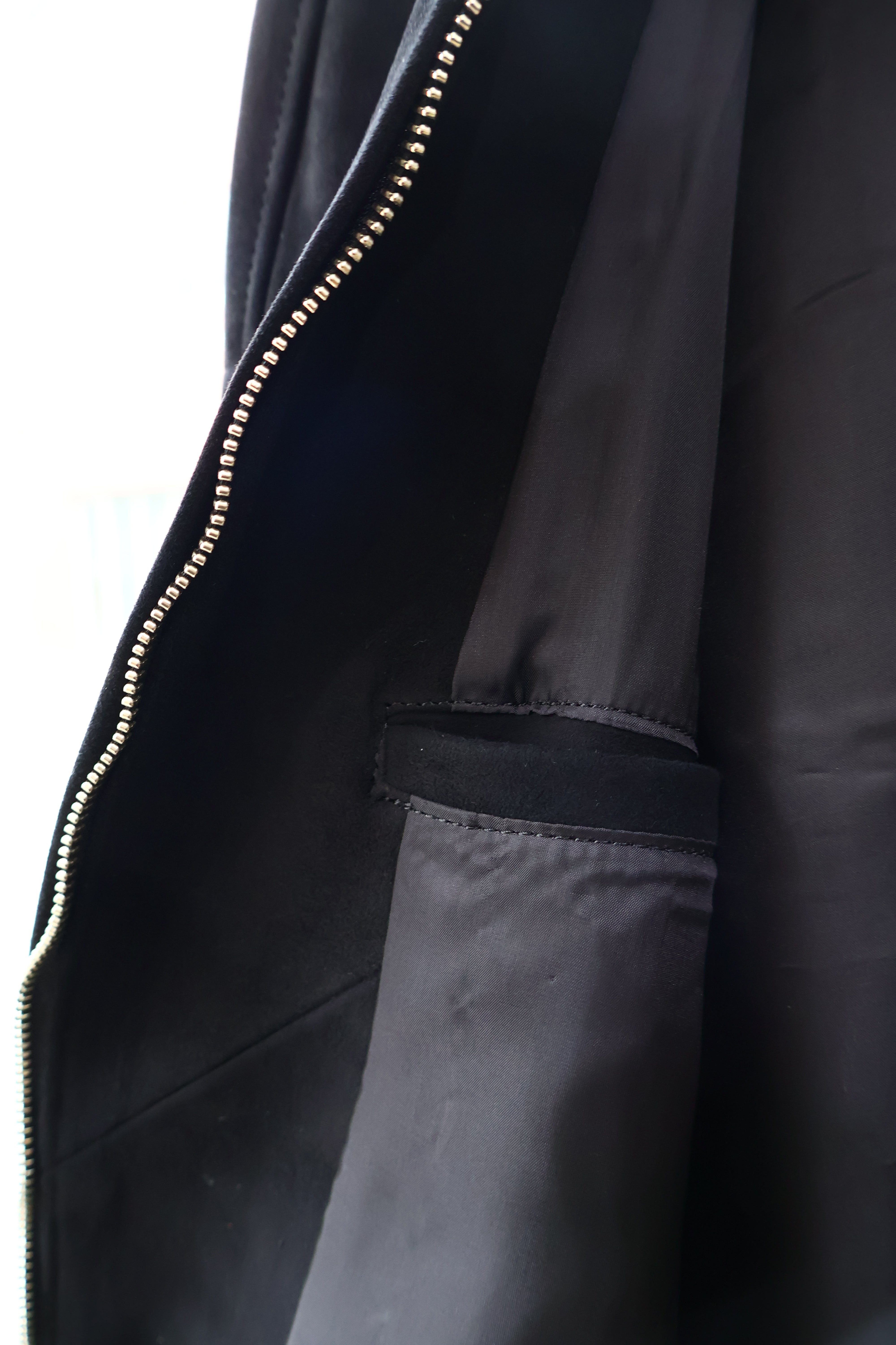 YOKO SAKAMOTO] ZIP BLOUSON -SHEEP SUEDE- – In part