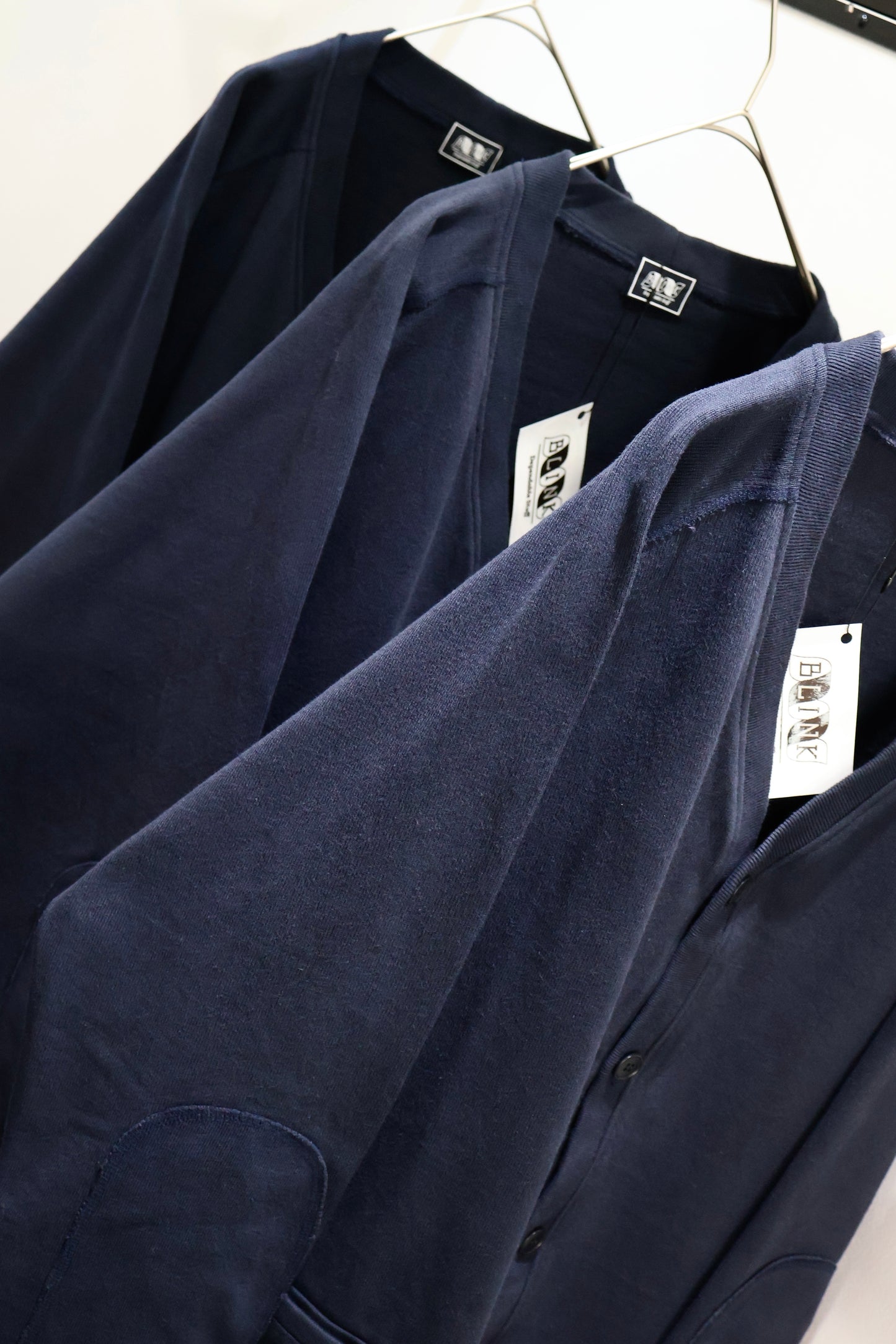 [ BLINK ]  HEAVY-JERSEY CARDIGAN