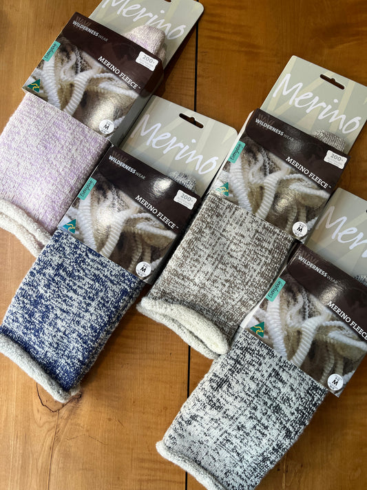 [ WILDERNESS WEAR ] MERINO PILE SOCKS