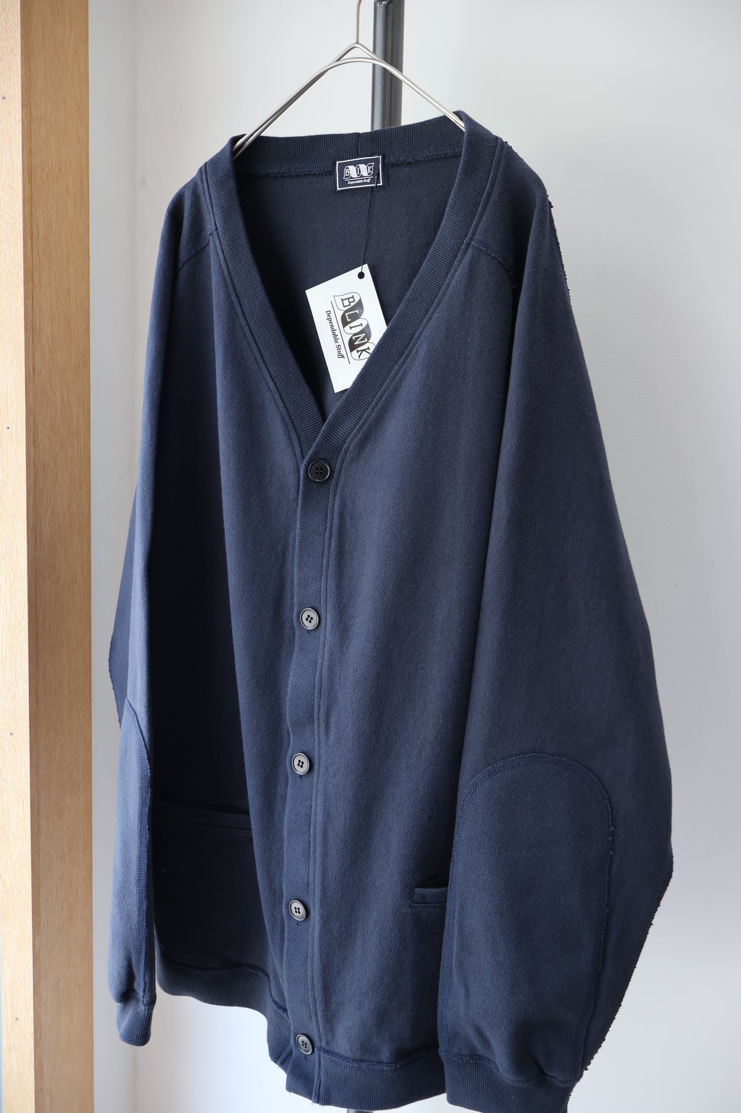 [ BLINK ]  HEAVY-JERSEY CARDIGAN
